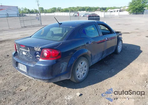 2014 Dodge Avenger Se z USA, uszkodzony, nr VIN 1C3CDZAB9EN144246